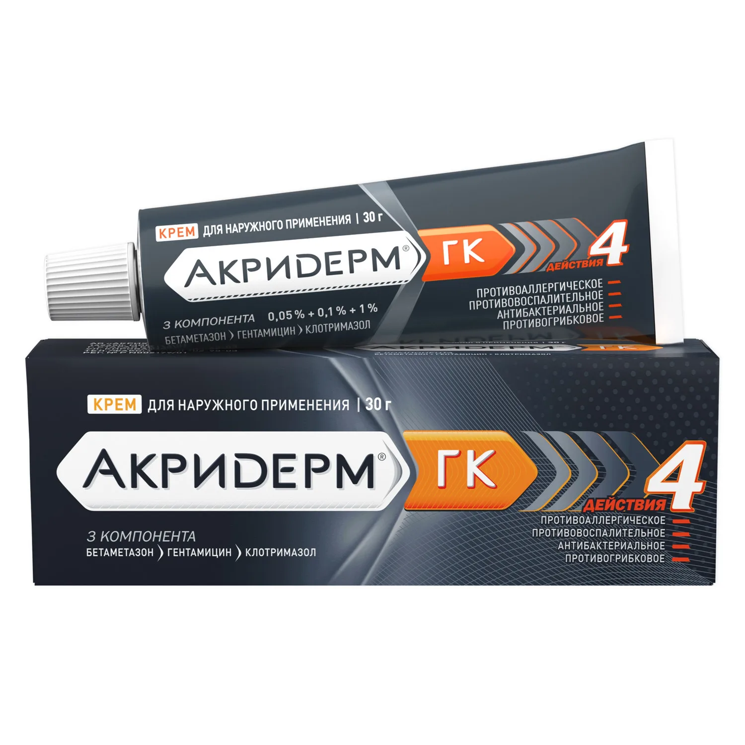 Акридерм ГК крем 30г Акридерм ГК крем 30г