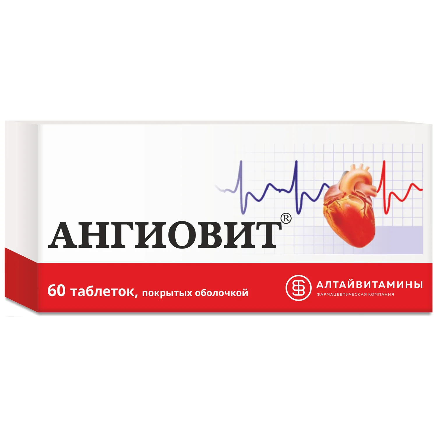 Ангиовит таблетки покрытые оболочкой №60 Ангиовит таблетки покрытые оболочкой №60
