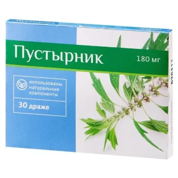 Биокор пустырник драже 180мг № 30