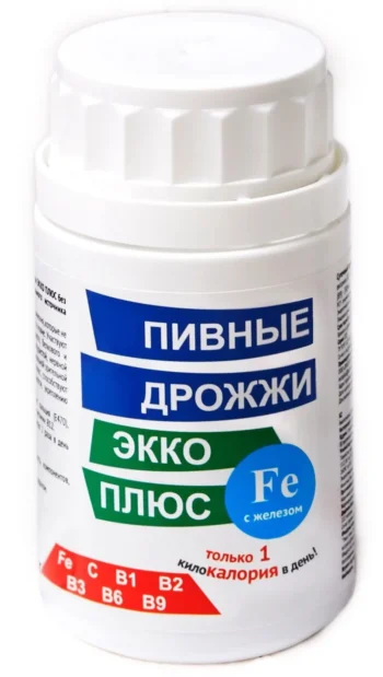 Дрожжи пивные железо таблетки №100
