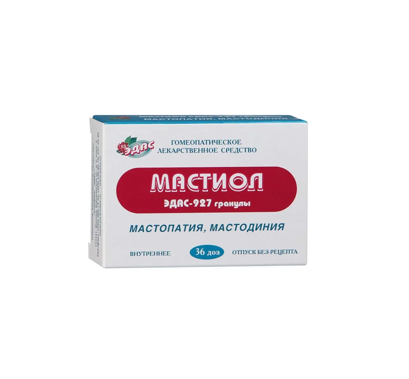 Эдас-927 при мастопатии гранулы 36 доз Эдас-927 при мастопатии гранулы 36 доз