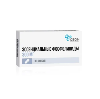 Эссенциальные фосфолипиды капсулы 300мг № 30