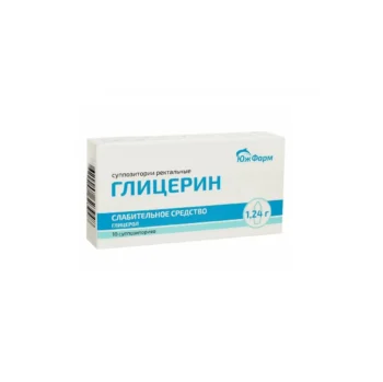 Глицерин суппозитории ректальные 1