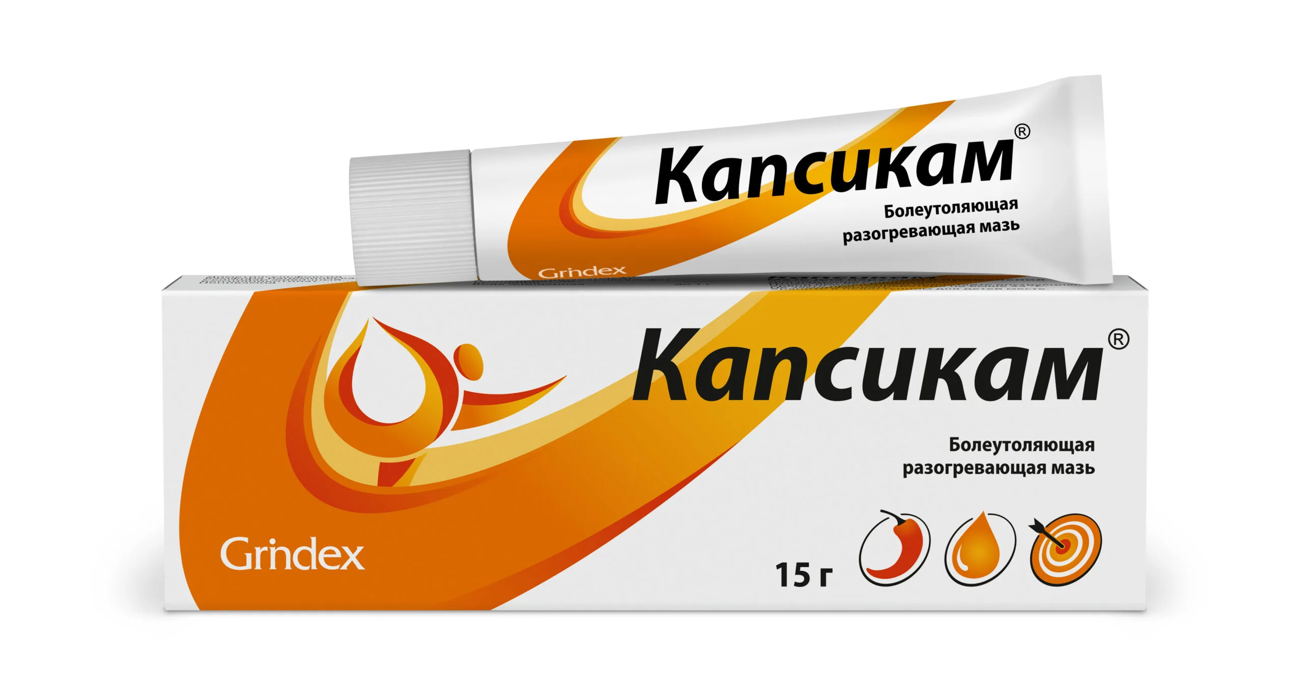 Капсикам мазь для наружного применения 15г Капсикам мазь для наружного применения 15г