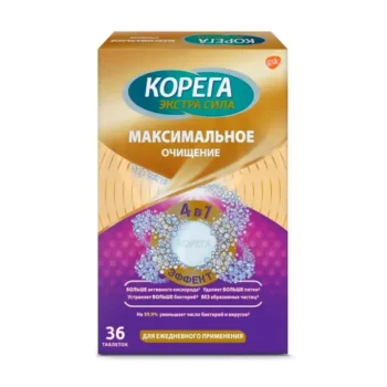 Корега таблетки для очищения зубн.протезов максимальное очищение № 36