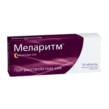 Меларитм таблетки покрытые оболочкой пленочной 3мг № 30