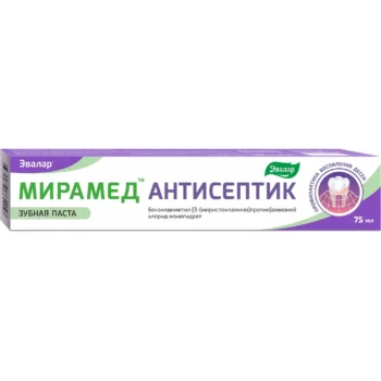 Мирамед Антисептик паста зубная туба 75мл