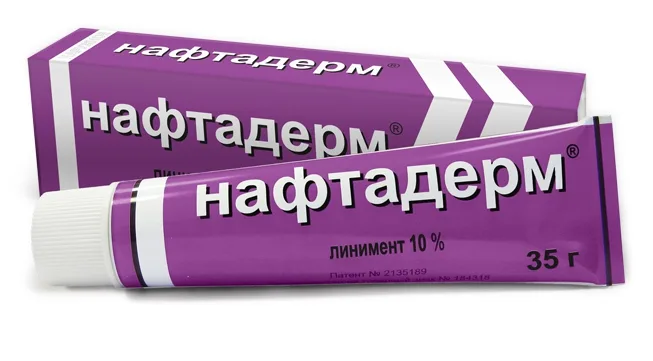 Нафтадерм линимент 10% 35г Нафтадерм линимент 10% 35г