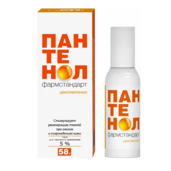 Пантенол Фармстандарт пена для наружного применения 5% 58г