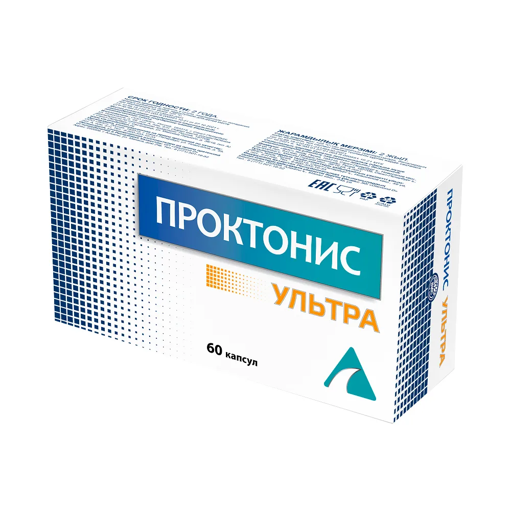Проктонис Ультра капсулы 0,46г № 60 БАД Проктонис Ультра капсулы 0