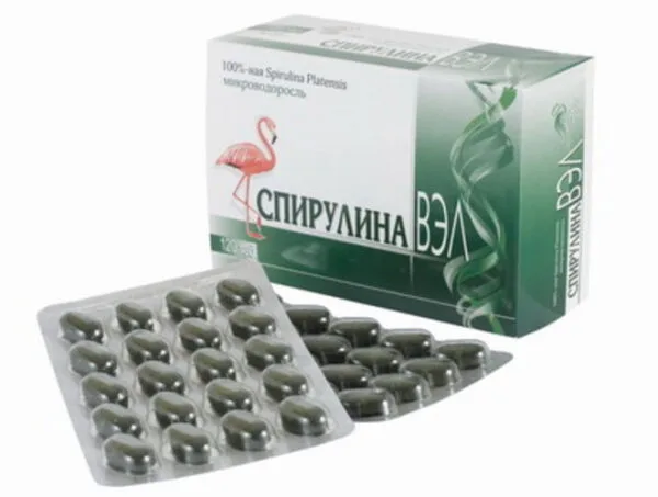 Спирулина ВЭЛ таблетки №120