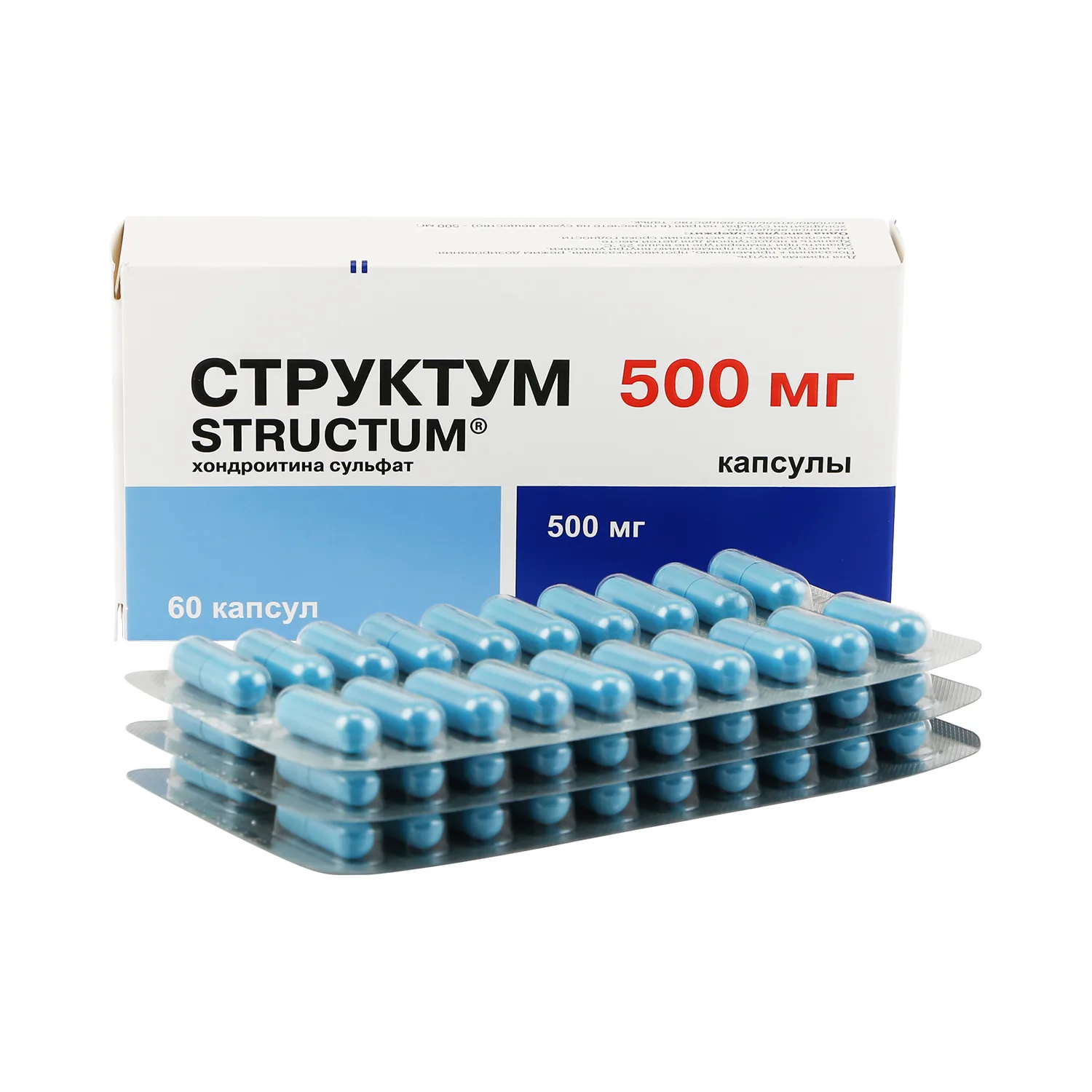 Структум капсулы 500мг №60 Структум капсулы 500мг №60