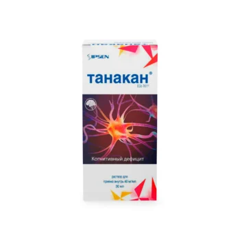 Танакан раствор 30мл