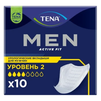 Тена Мен Актив Фит мужские прокладки уровень 2 № 10