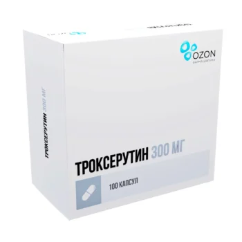 Троксерутин капсулы 300мг № 100