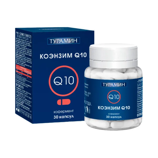 Турамин коэнзим q10 капсулы массой 0
